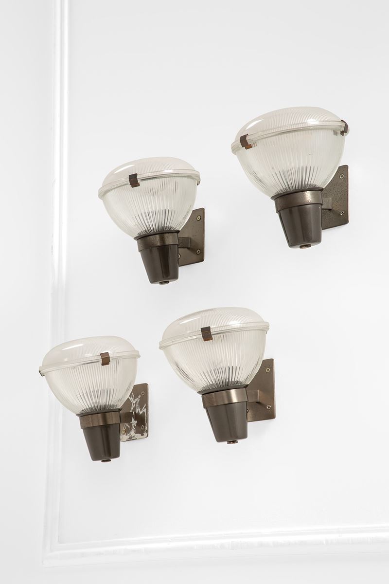 Quattro lampade da parete mod. Lp 5