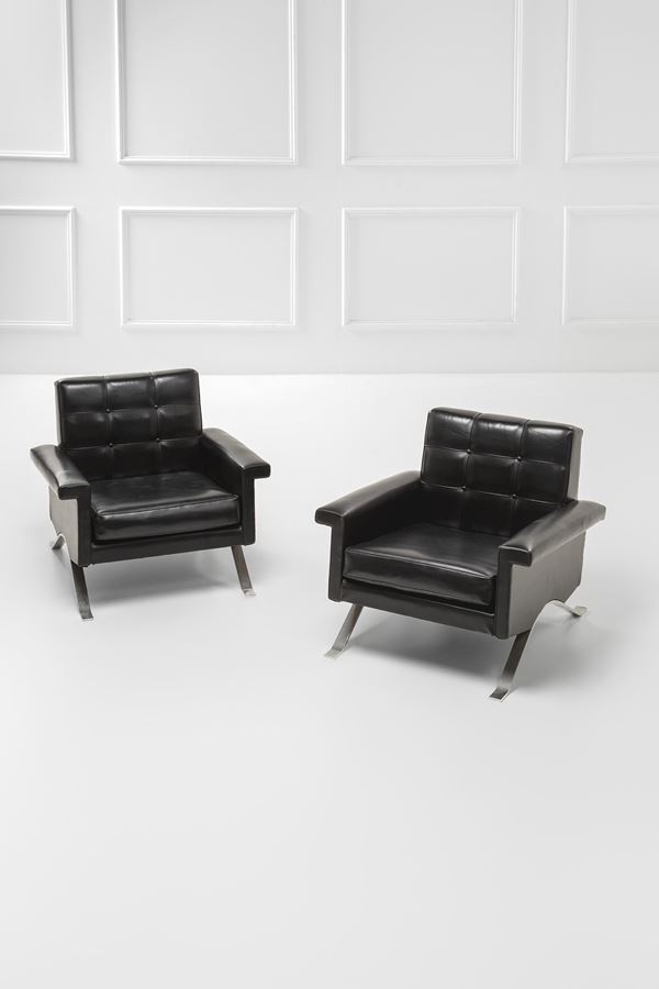 Ico Parisi - Due poltrone mod. 875
