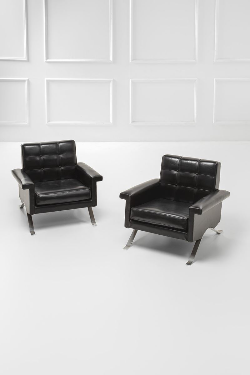 Ico Parisi - Due Poltrone Mod. 875
