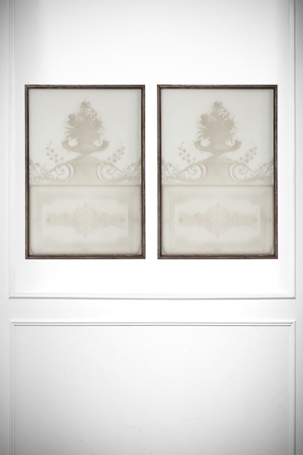 Produzione francese - Due pannelli decorativi