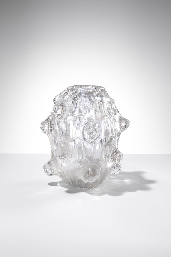 Ercole Barovier - Grande vaso della serie a Mugnoni