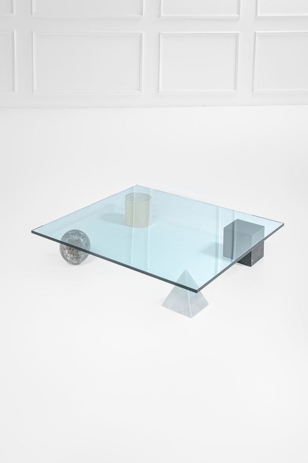 Lella e Massimo Vignelli - Tavolo basso mod. Metafora