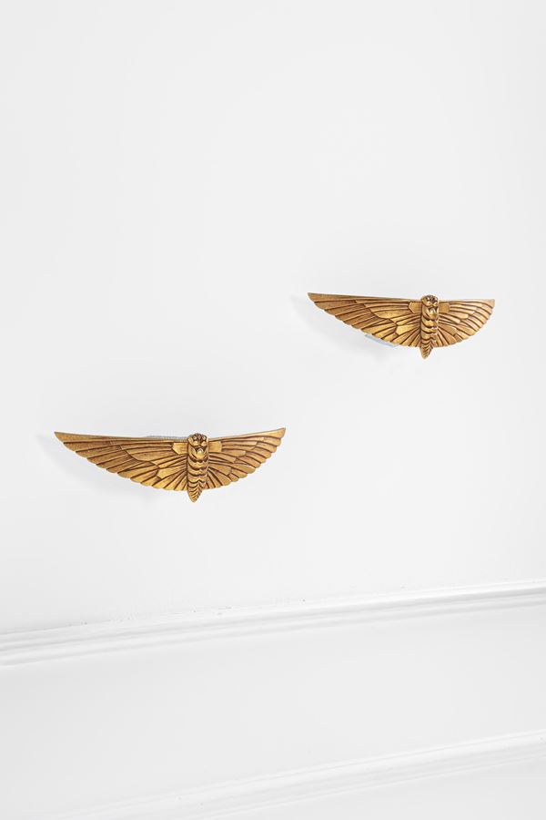 Lumi - Due lampade da parete zoomorfe