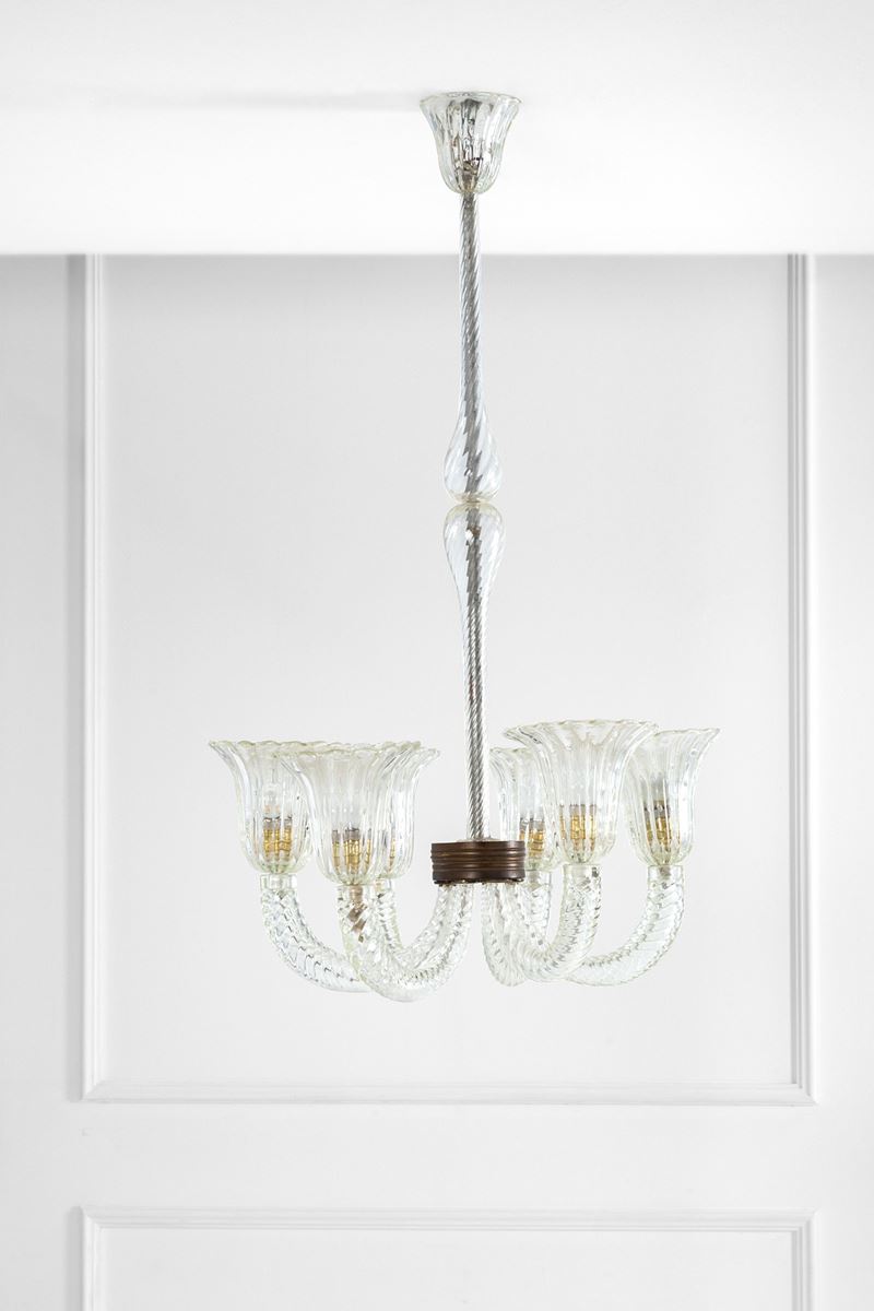 Lampadario a sei bracci