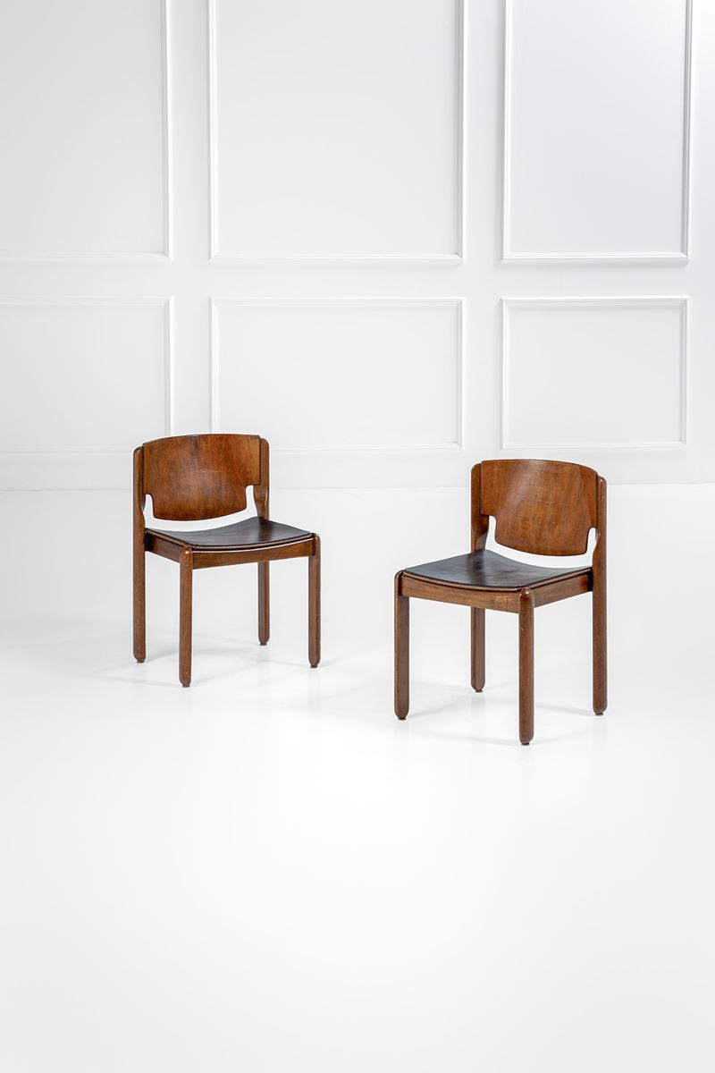 Due sedie sovrapponibili mod. 122