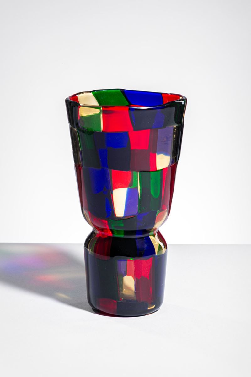 Vaso della serie Pezzati a Tessere mod. 4402