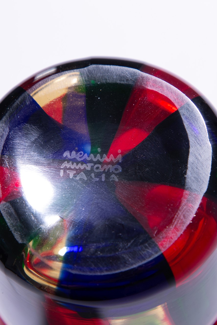 Vaso della serie Pezzati a Tessere mod. 4402