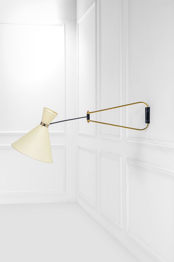 Robert Mathieu, nel gusto di - Lampada da parete estensibile