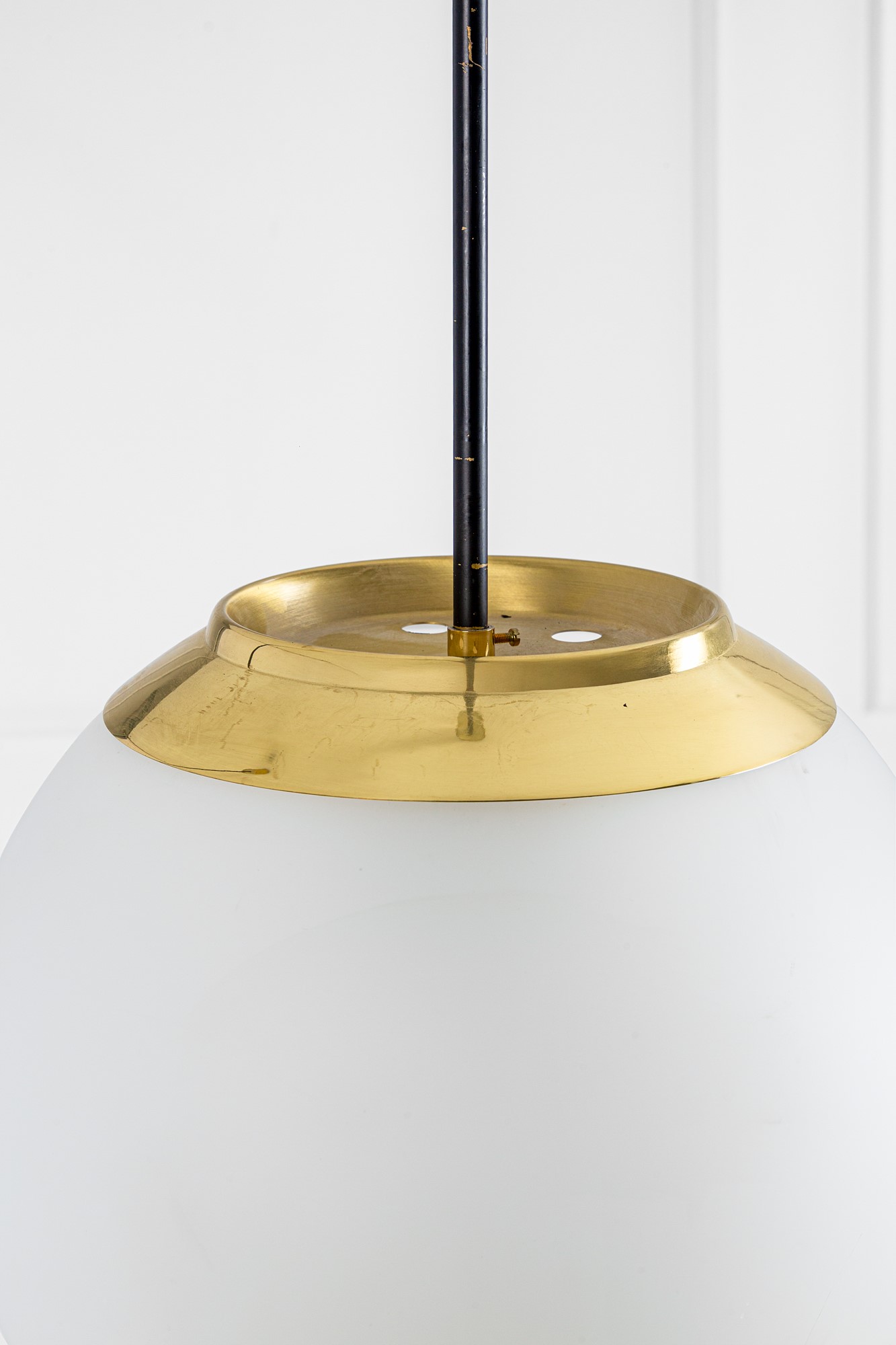 Due lampade a sospensione mod. LS2 Pallone