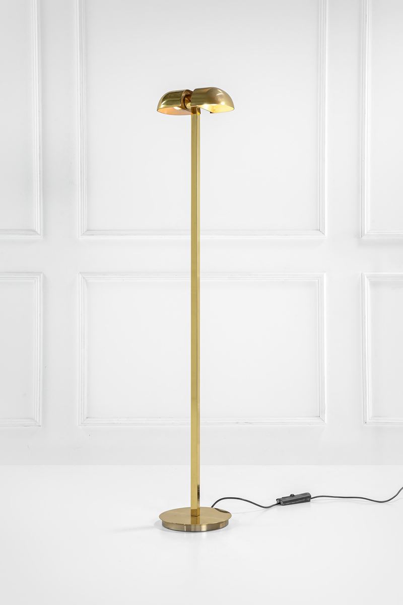Pia Guidetti Crippa - Lampada da terra mod. 877 in ottone