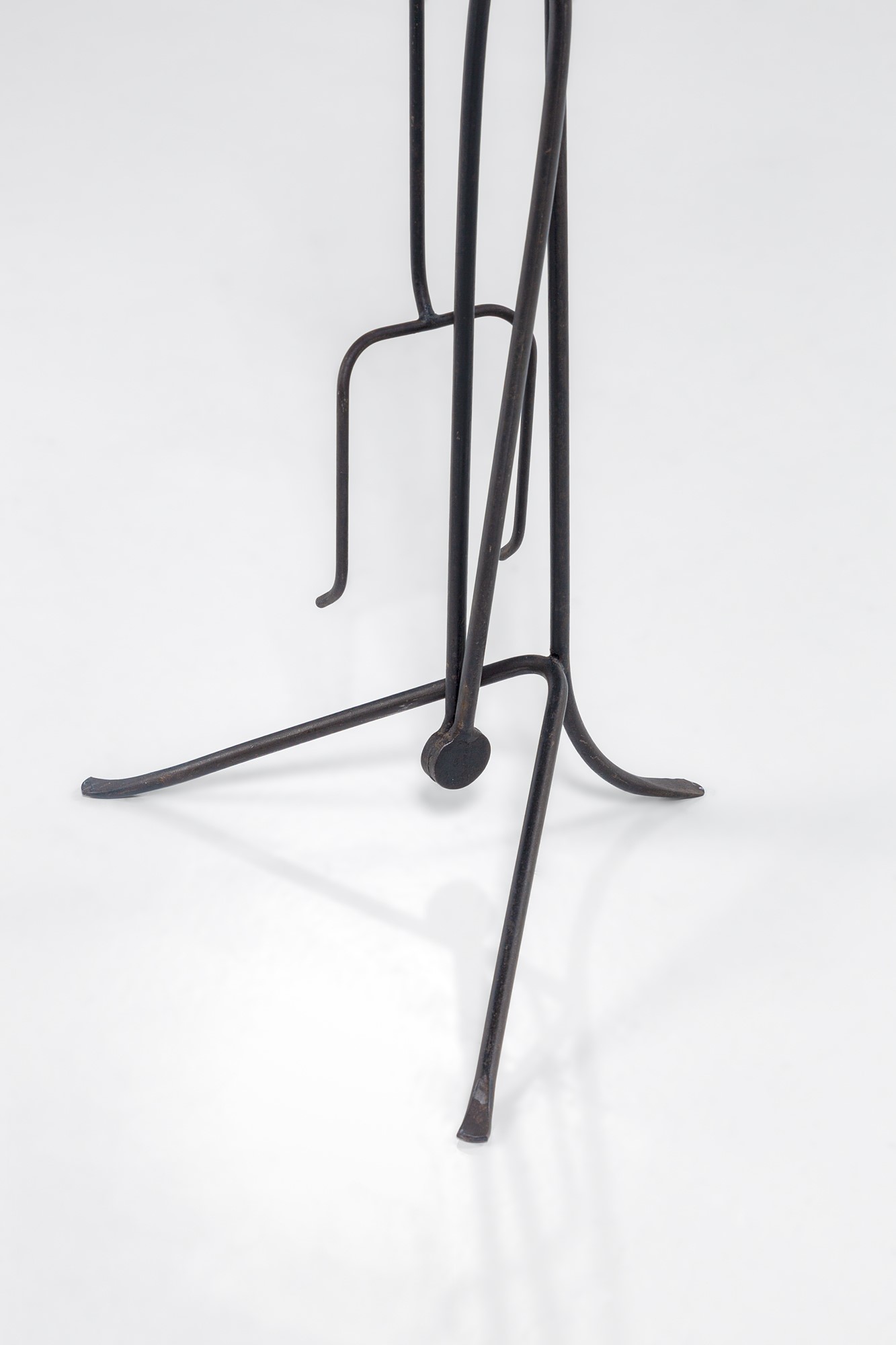 Set da camino composto da due alari e strumenti da fuoco