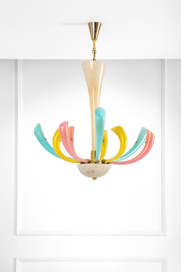 Barovier &amp; Toso - Lampadario mod. Fireworks