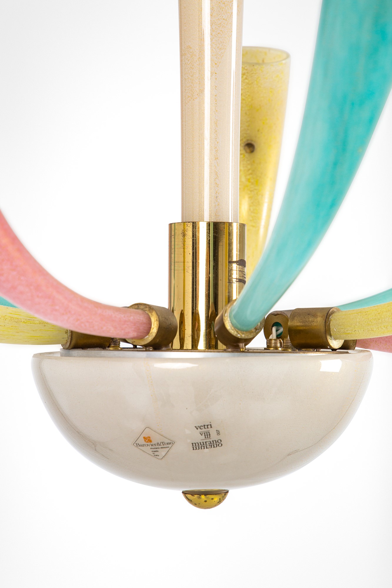 Barovier & Toso - Lampadario Mod. Fireworks