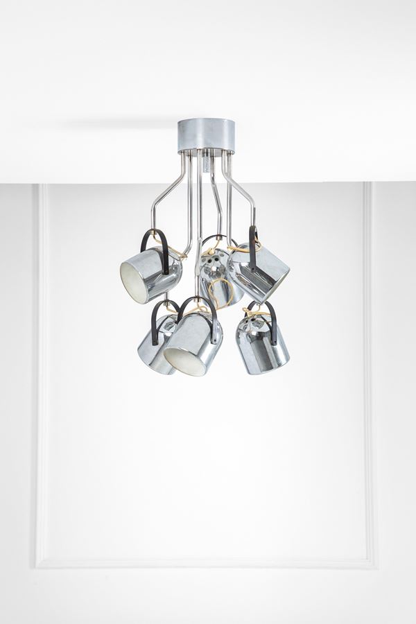 Goffredo Reggiani - Lampadario a sei luci