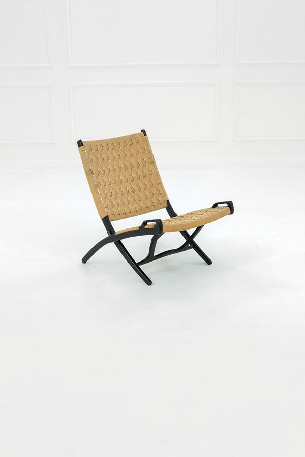 Ebert Wels : Poltrona pieghevole
Legno lac  - Asta Design - Incanto Casa d'Aste e Galleria
