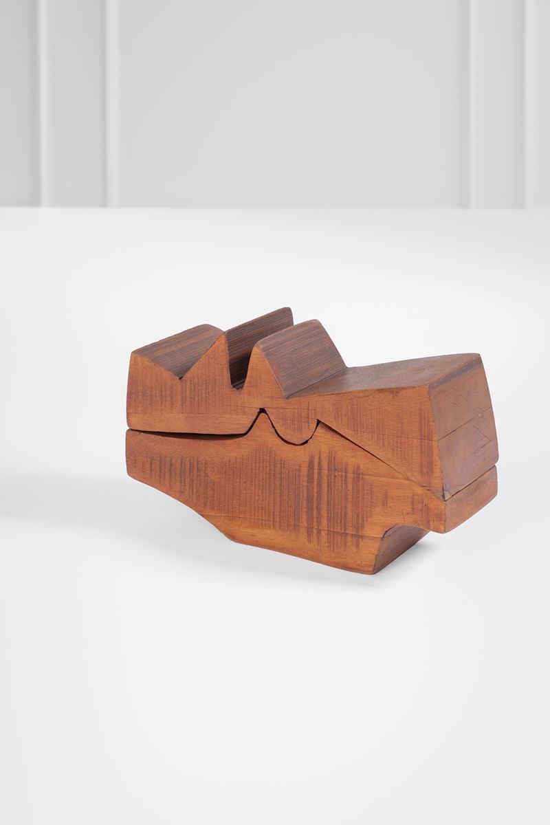 Np2 (nerone Ceccarelli, Giovanni Patuzzi) - Educazione Sessuale, scultura in legno