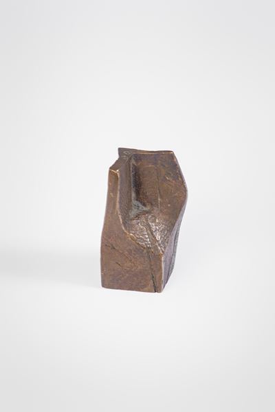 Nerone Ceccarelli, Scultura della serie Frammenti Archeologici, fusione di bronzo