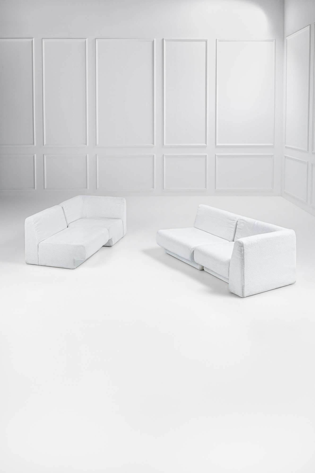 Sistema di sedute componibile mod. Bonte