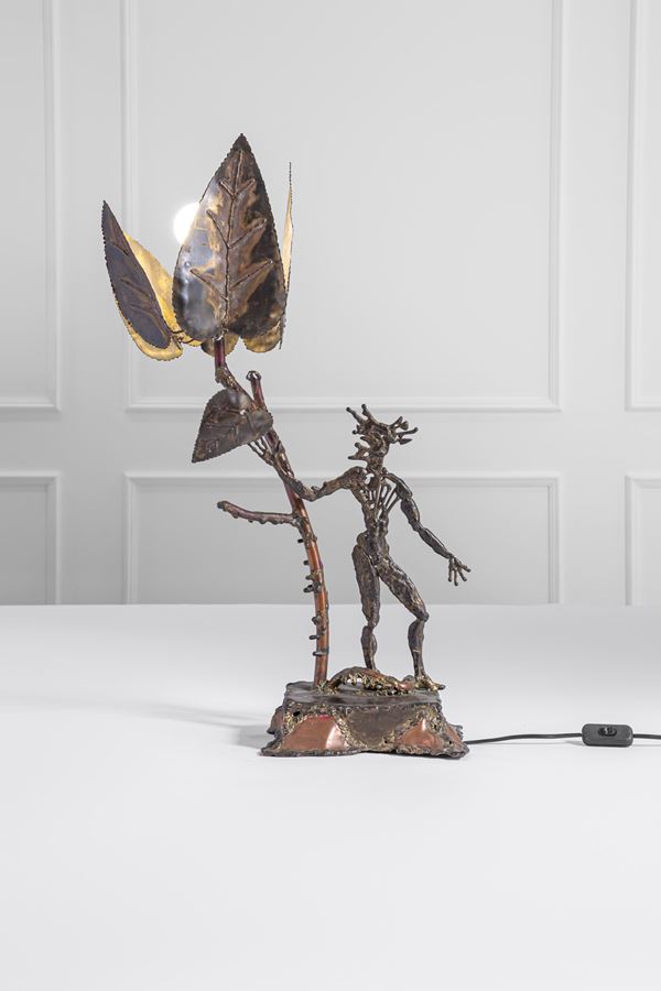 Lampada da tavolo antropomorfa