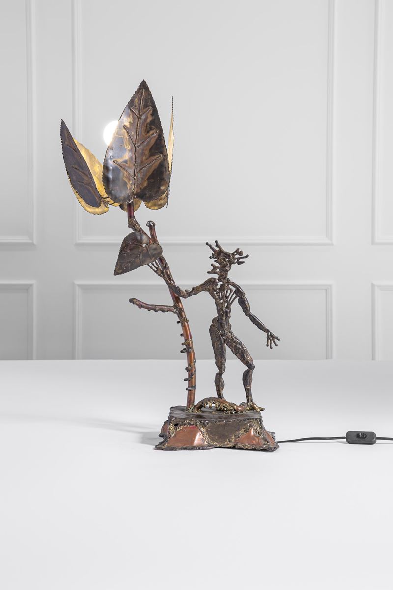 Lampada da tavolo antropomorfa