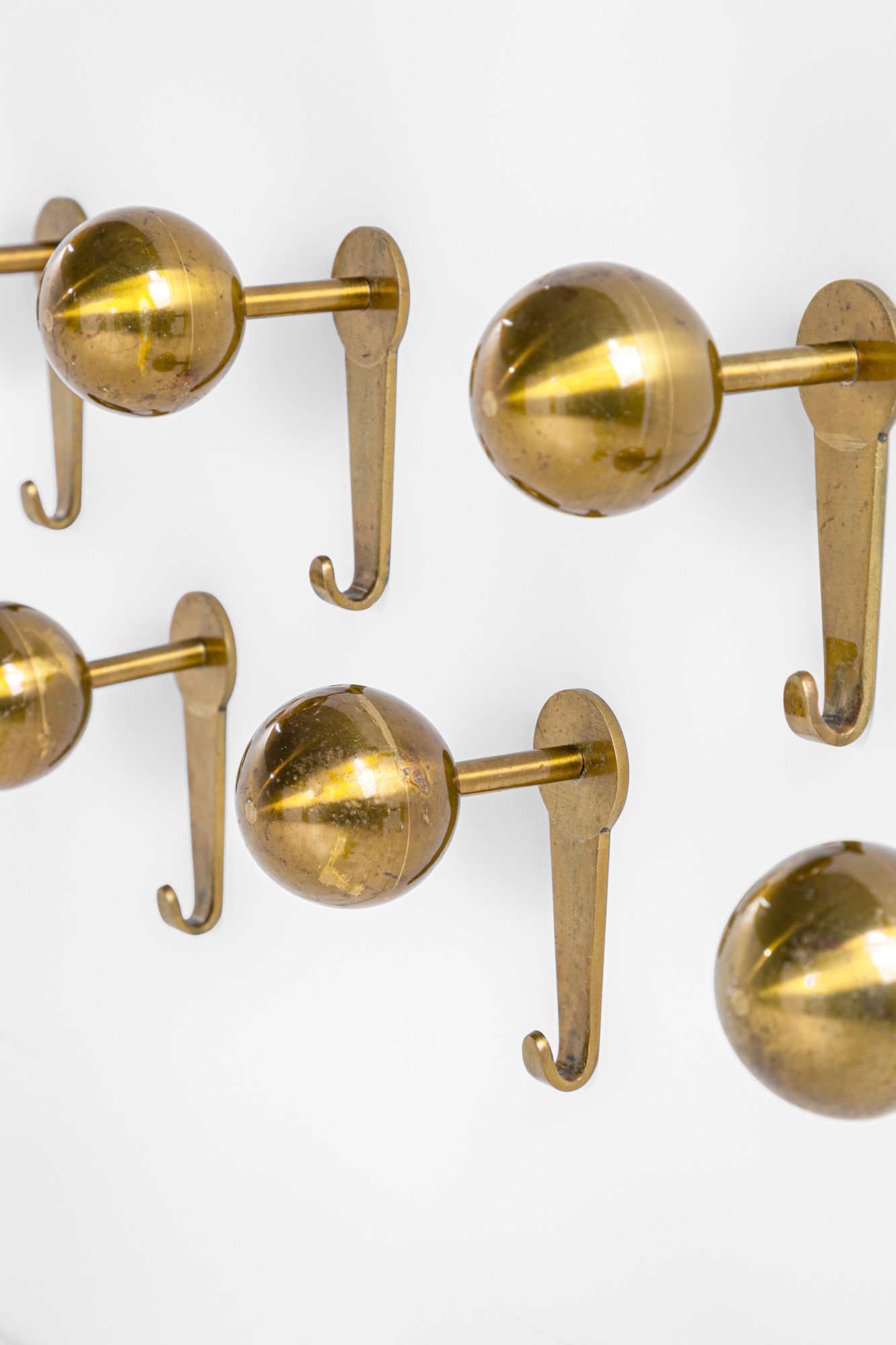 Sei appendiabiti da parete