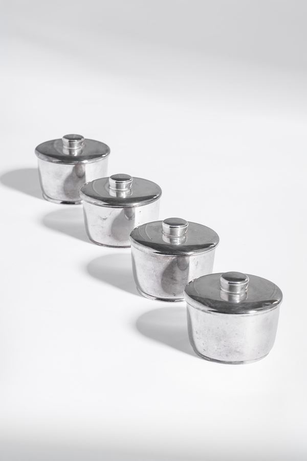 Gio Ponti - Quattro contenitori con coperchio