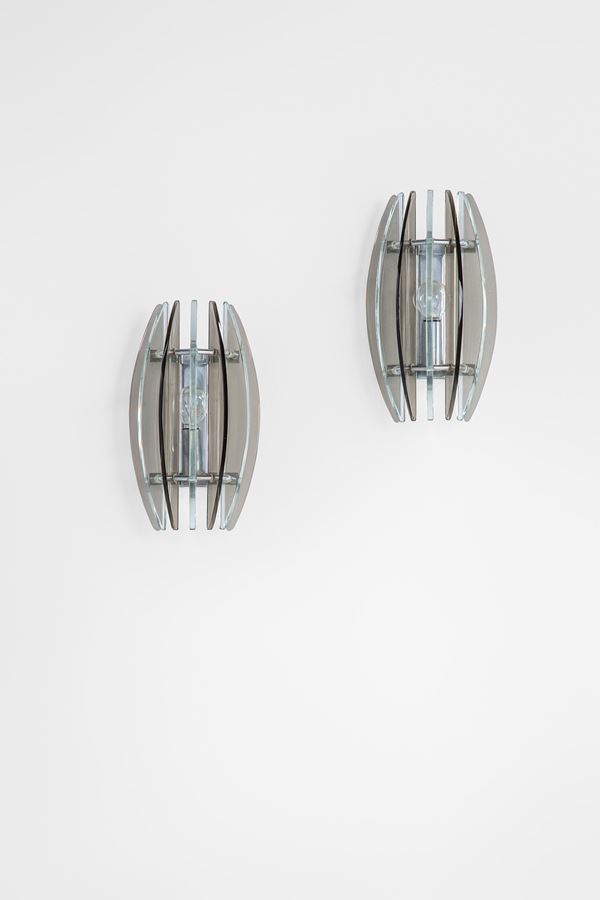 Veca - Due lampade da parete