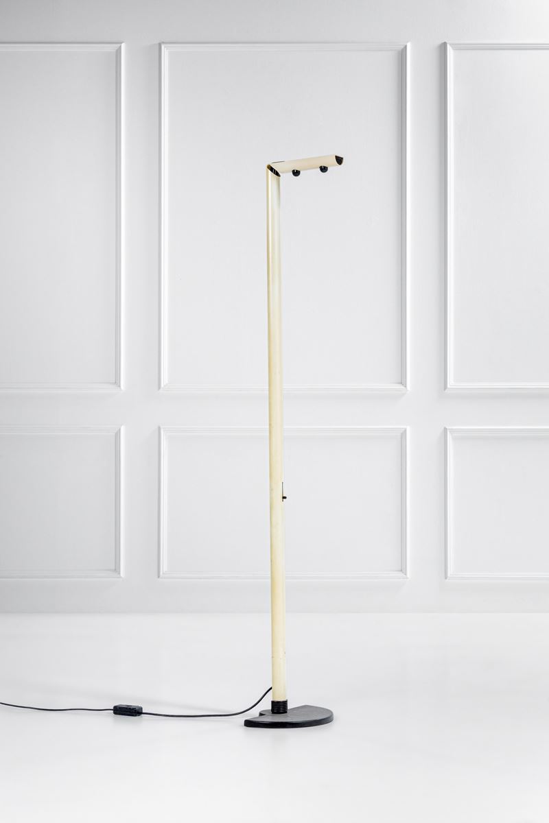 Gianfranco Frattini - Lampada terra modello Ignazio, metallo verniciato e materiale plastico, 197...