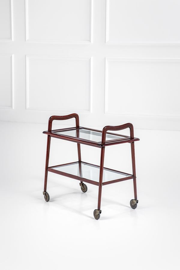 Ico Parisi - Carrello con vassoio asportabile mod. 60