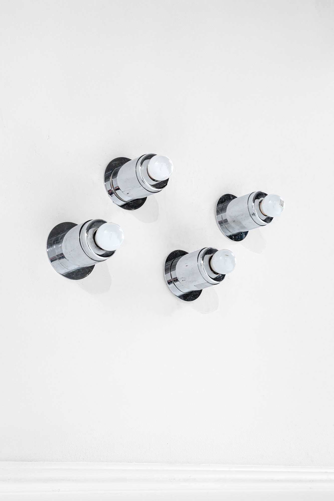 Gino Sarfatti - Quattro Lampade da Parete o da Soffitto Mod. Sp15
