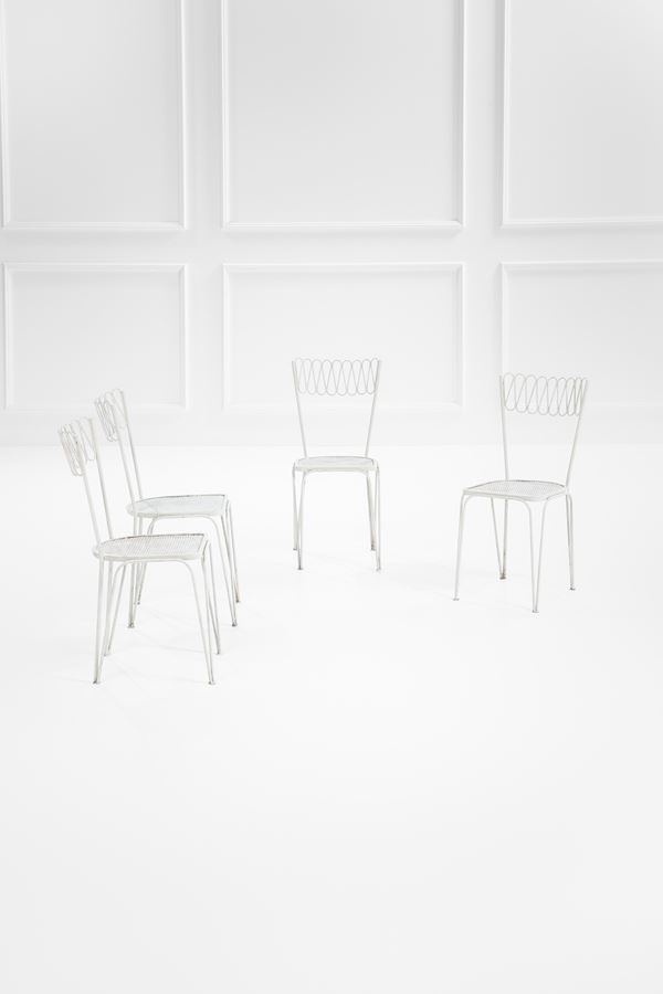 Gio Ponti - Quattro sedie da giardino
