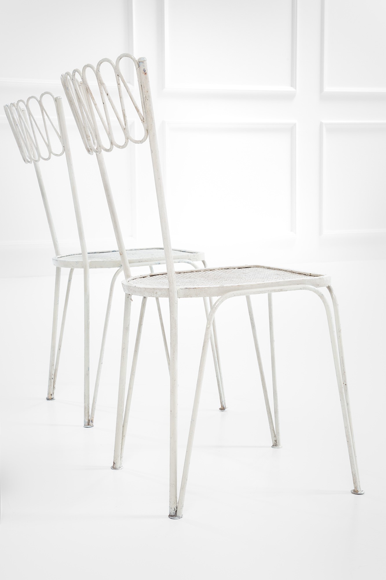 Quattro sedie da giardino