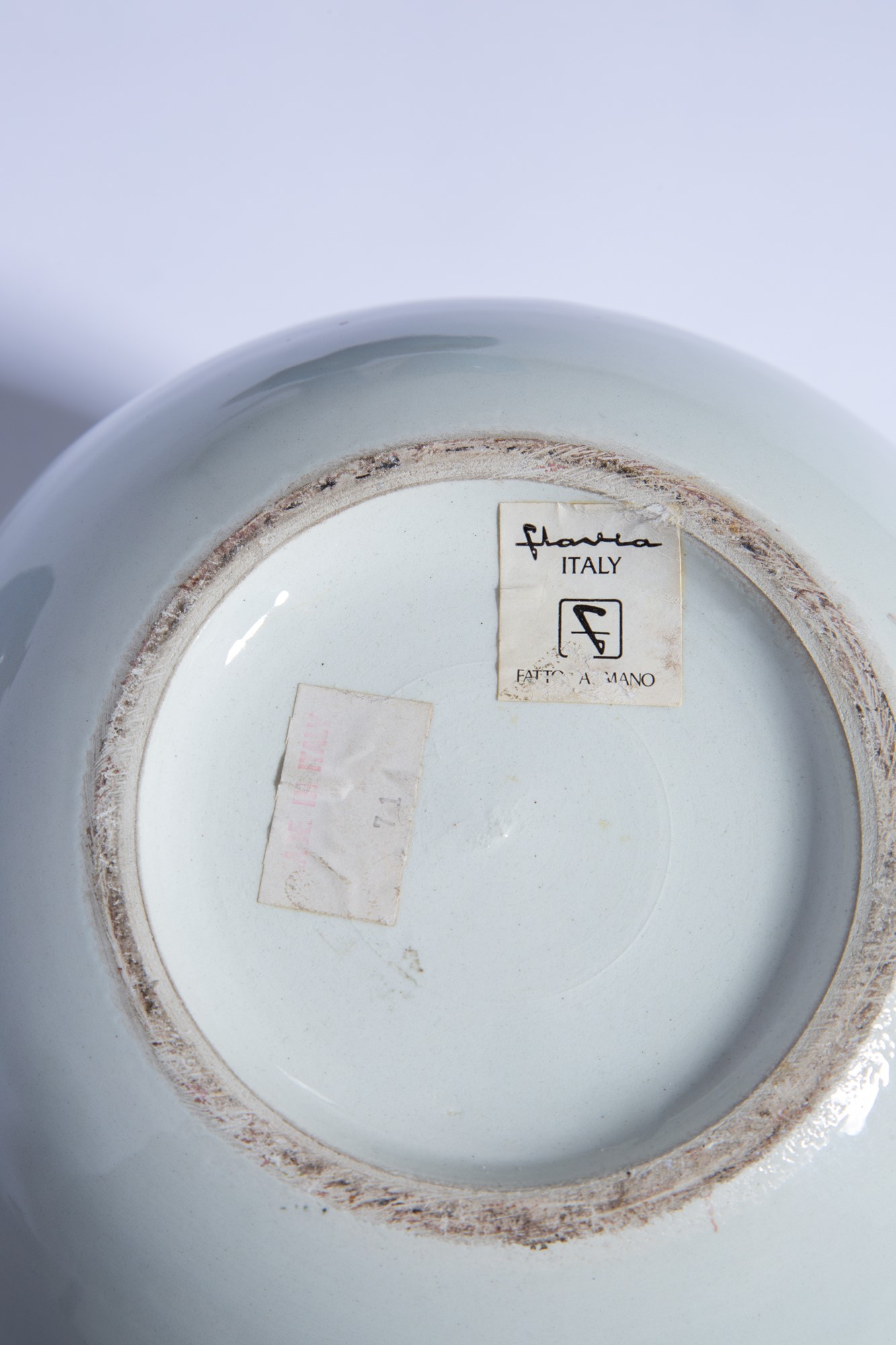 Bitossi - Quattro vasi e un posacenere in ceramica smaltata