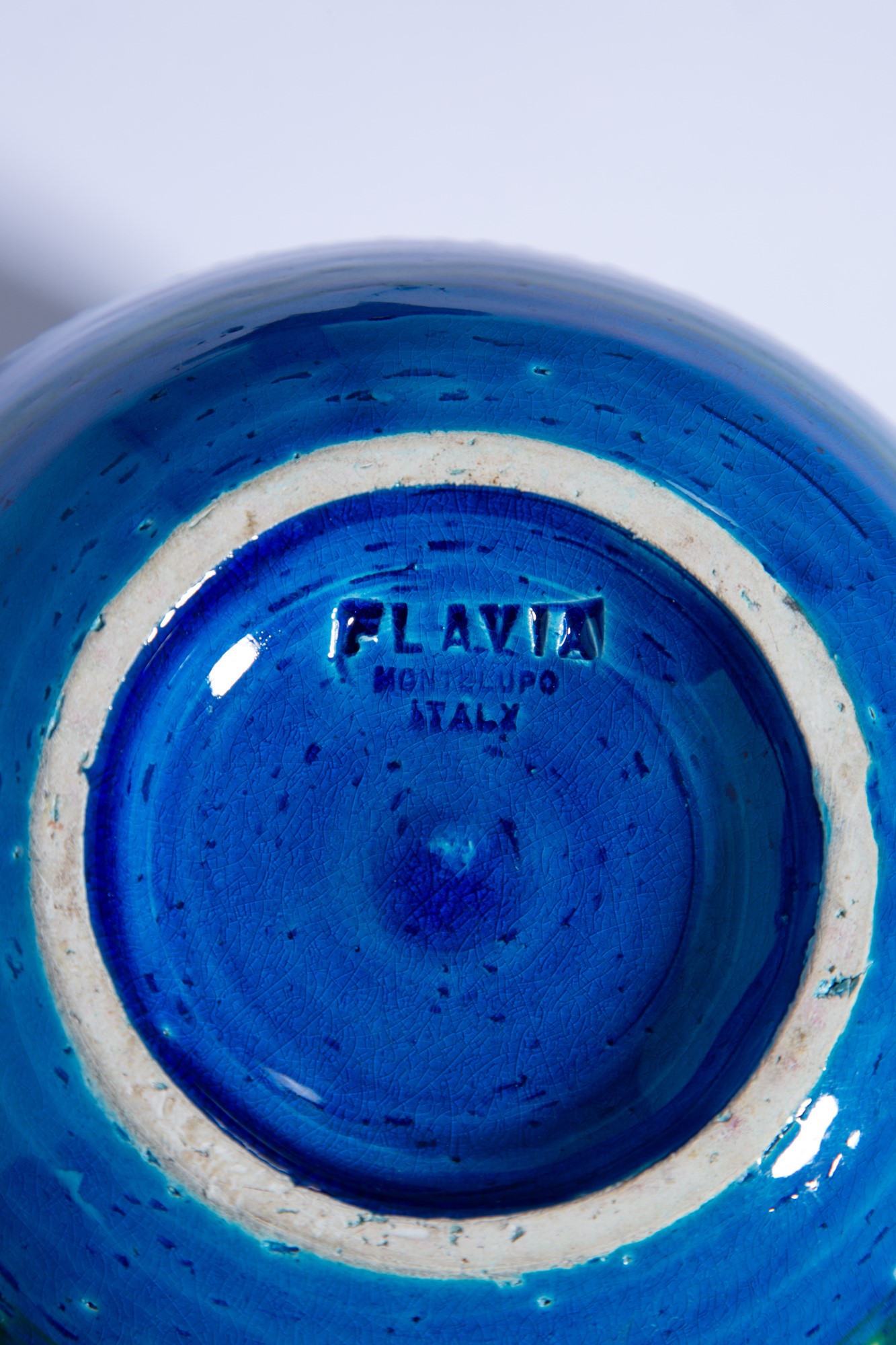 Bitossi - Quattro vasi e un posacenere in ceramica smaltata