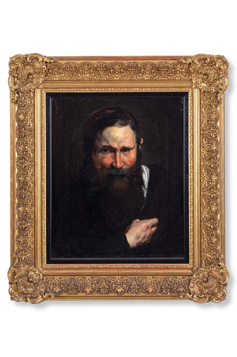 Scuola italiana del XVII sec. - Ritratto di uomo con barba
