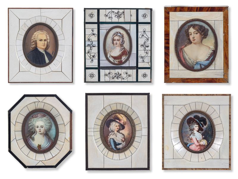 Sei miniature - XX sec.