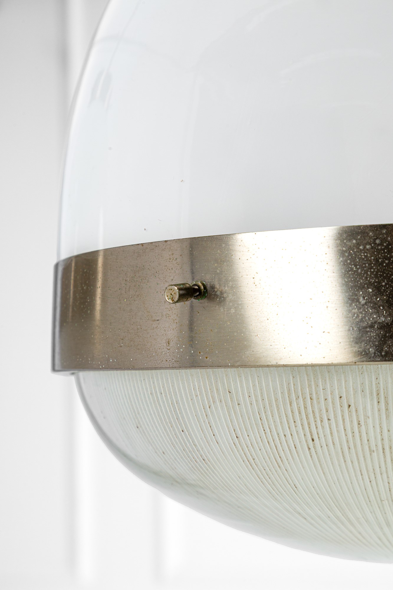 Due lampade a sospensione mod. Delta