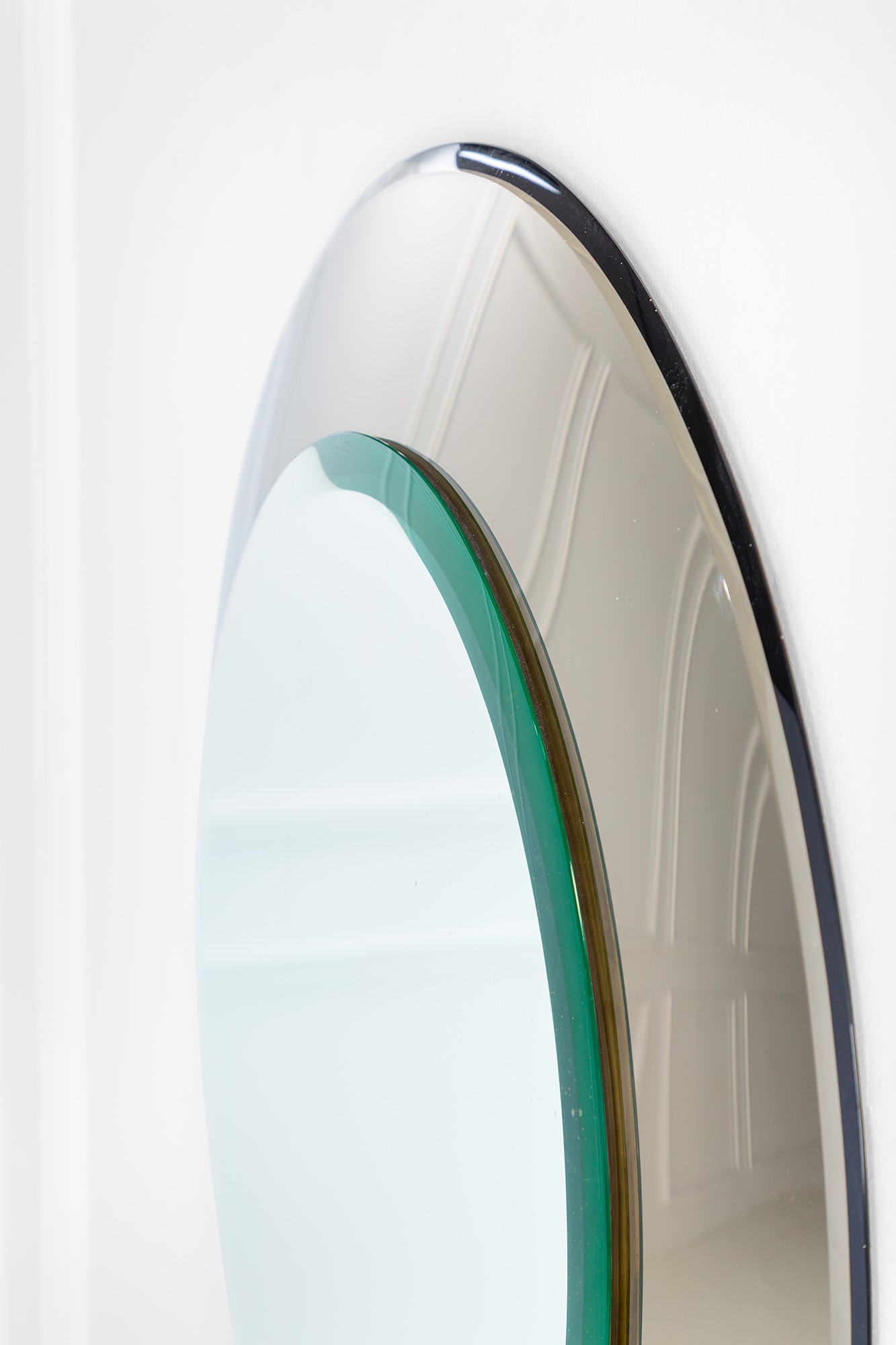 Cristal Art - Specchiera in vetro curvato e molato