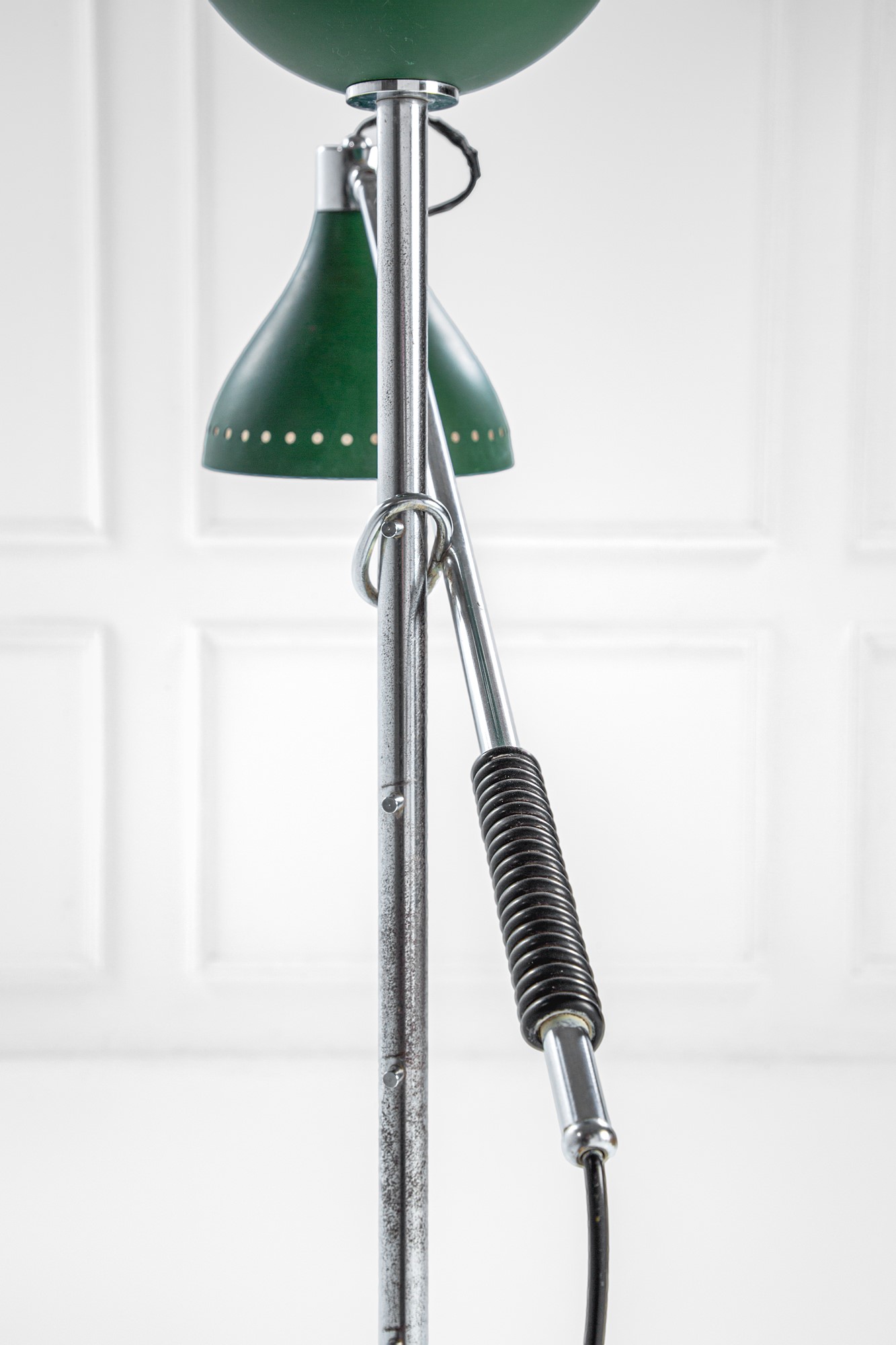 Lampada da terra a due bracci