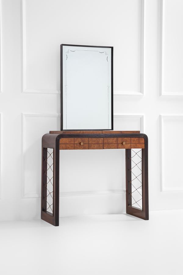 Art Deco' - Console con specchiera