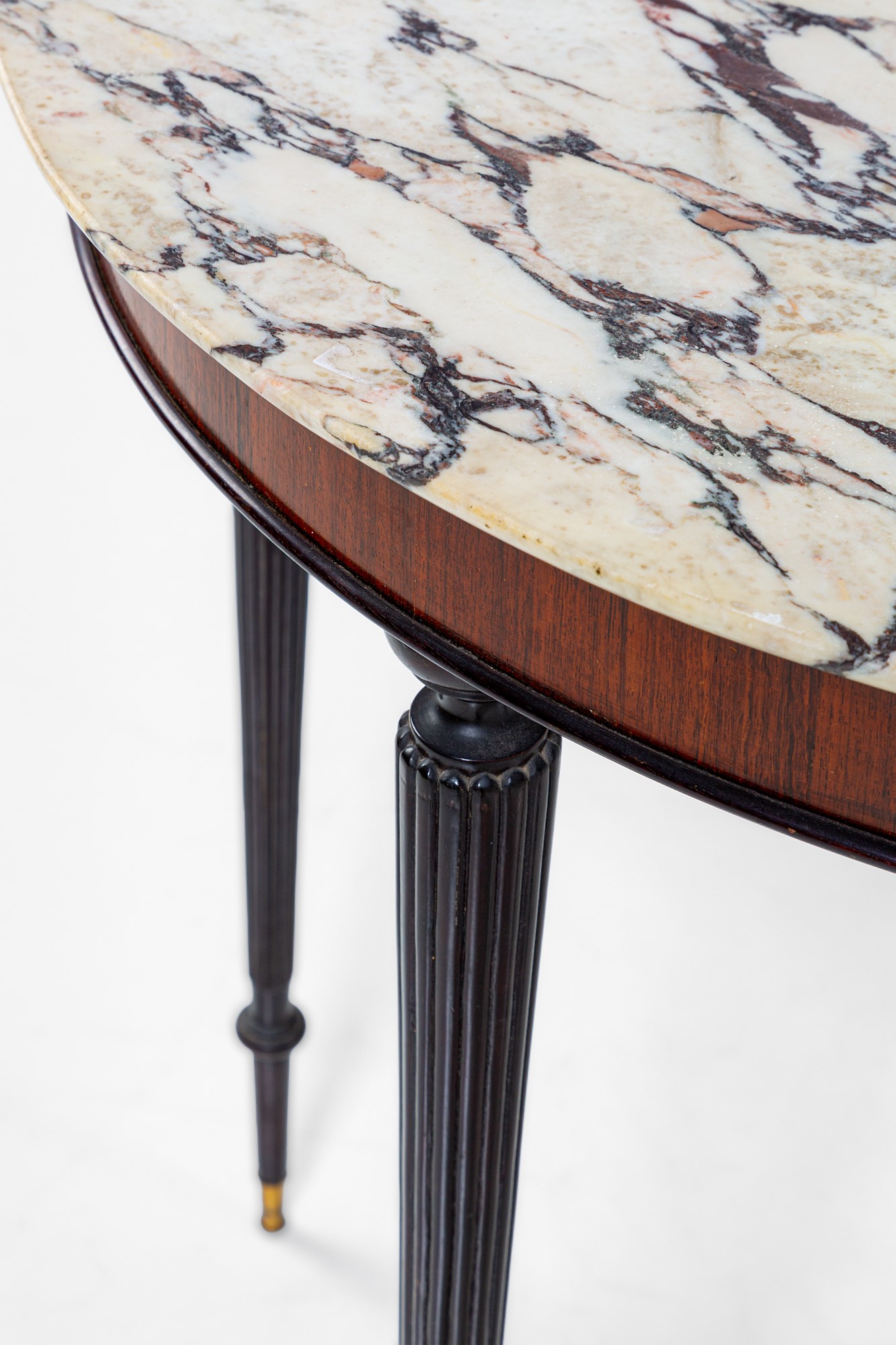 Piccola console a mezzaluna