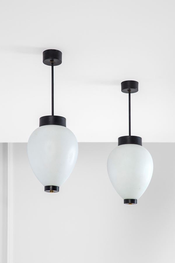 Stilnovo - Due lampade a sospensione