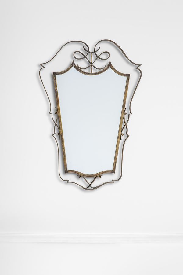 Gio Ponti, Emilio Lancia (attr.) - Piccola specchiera