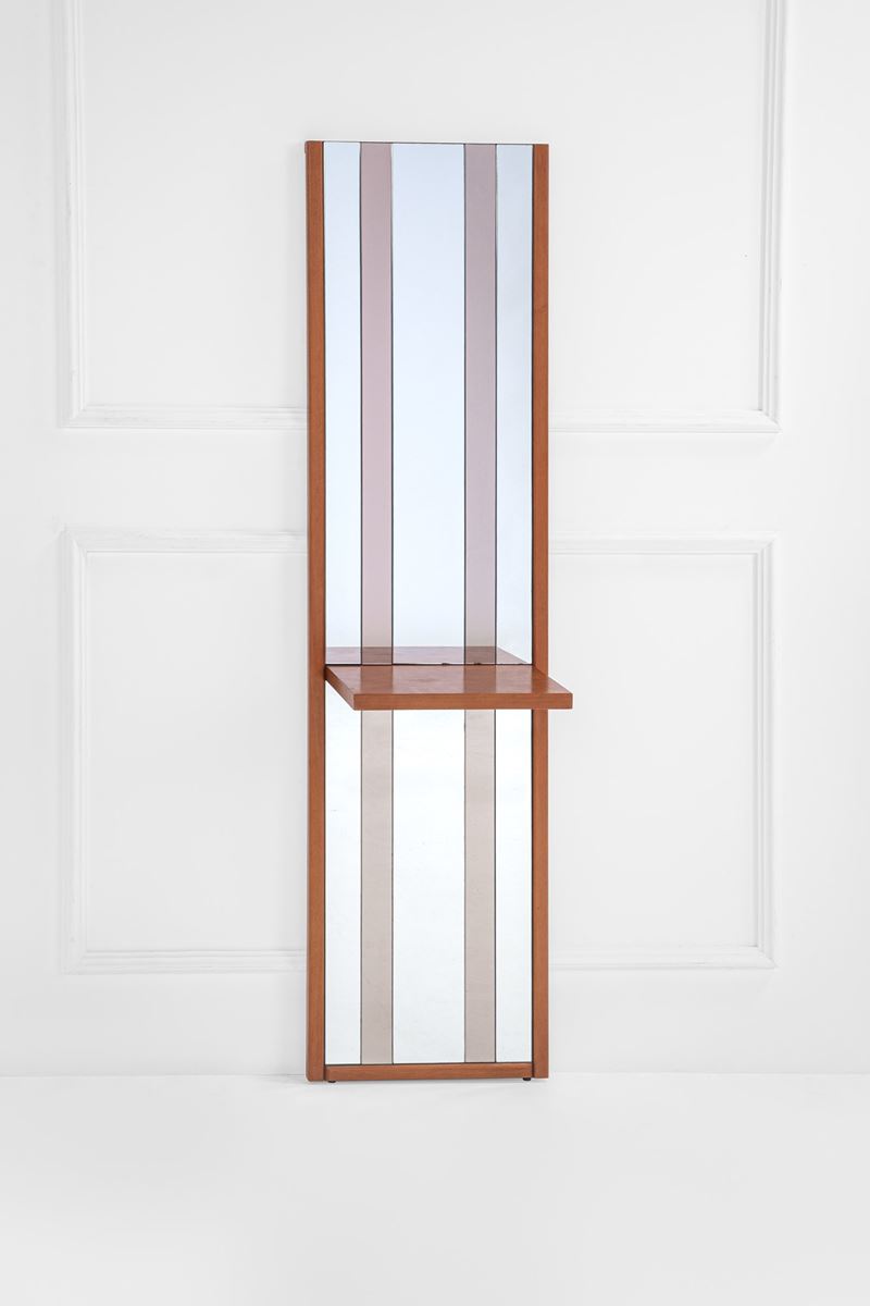 Specchiera da parete con mensola