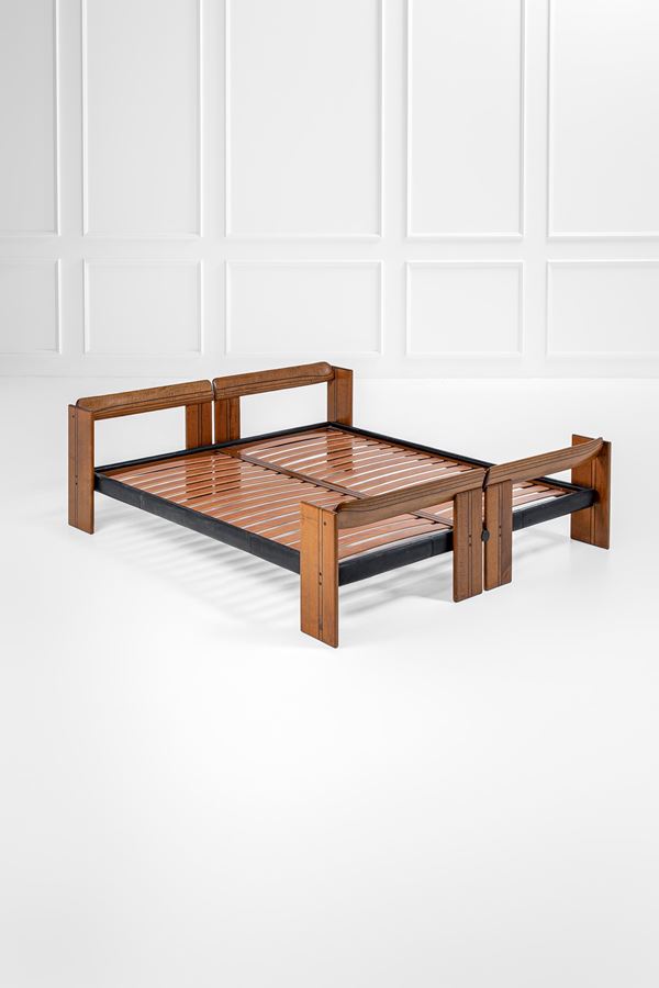 Afra e Tobia Scarpa - Letto a due piazze della serie Artona