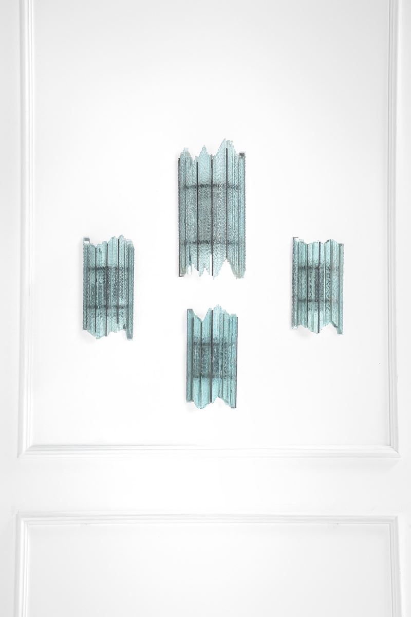 Quattro lampade da parete