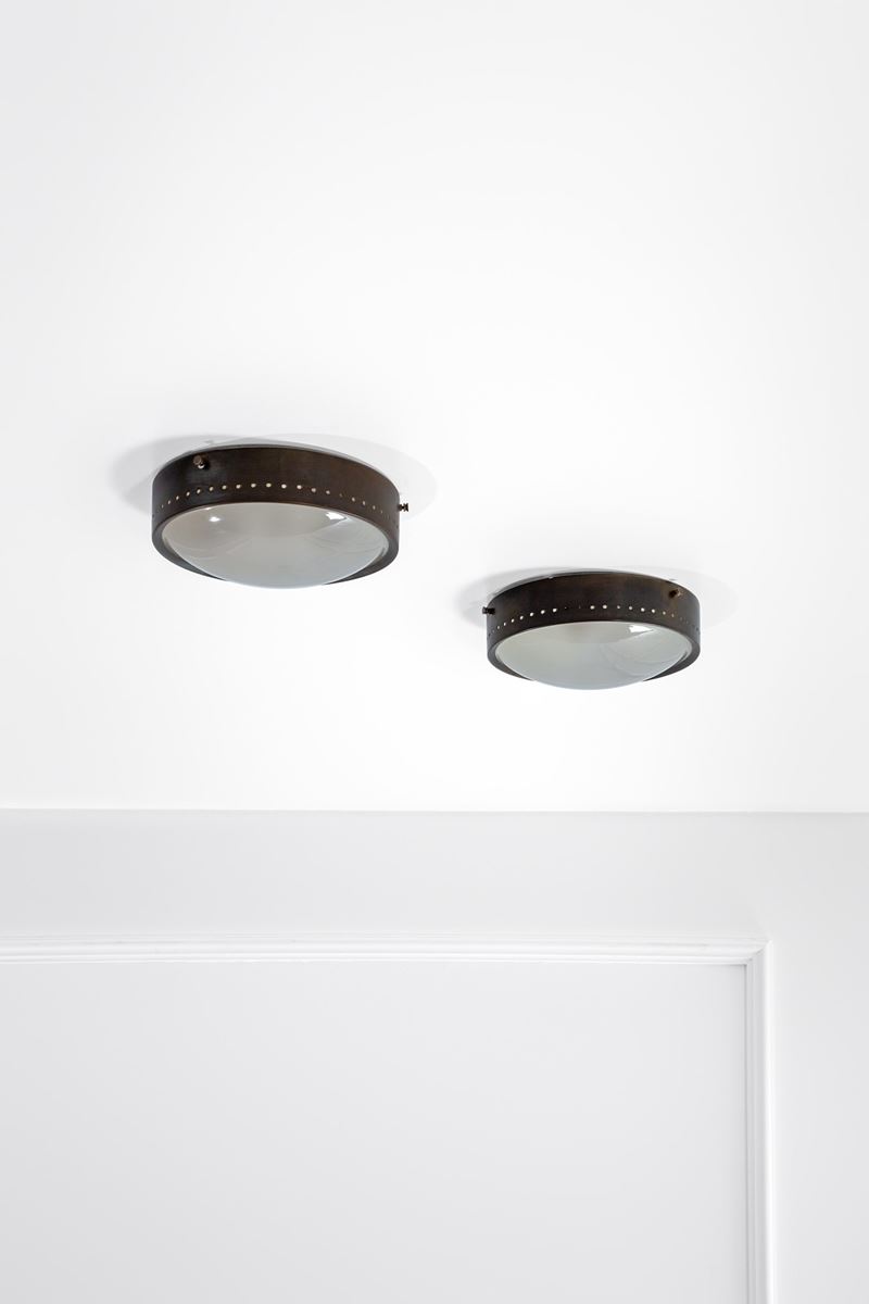 Due plafoniere mod. Urania