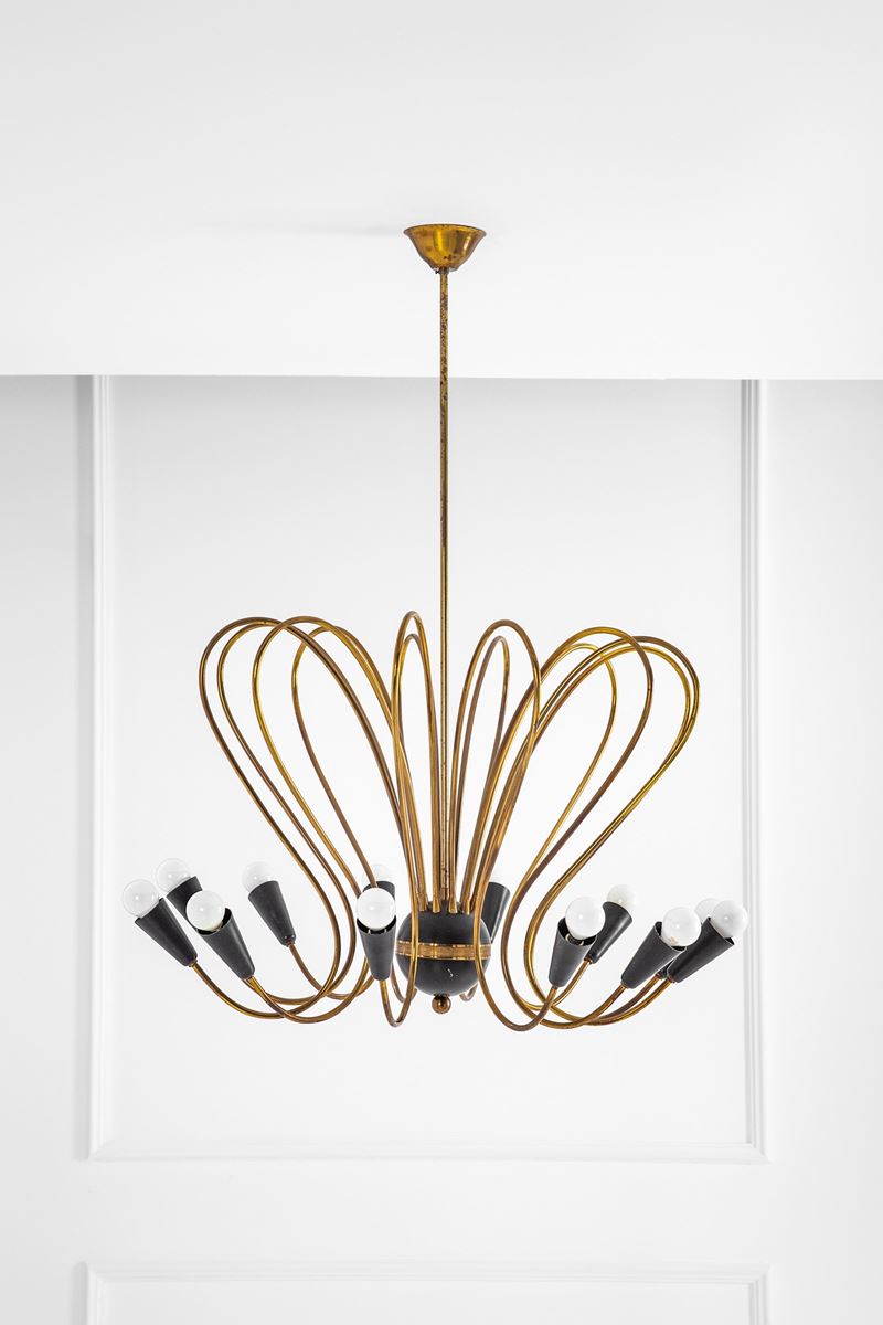 Lampadario a dodici luci