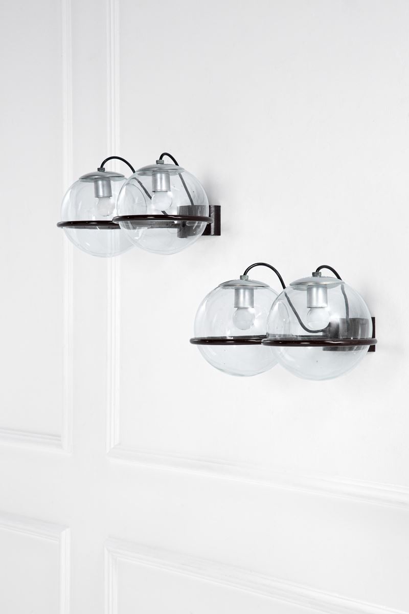 Due lampade da parete mod. 238/2