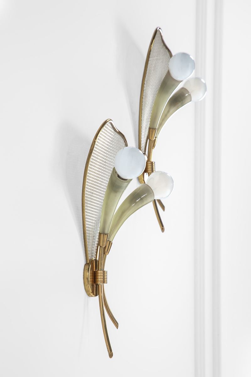 Due lampade da parete